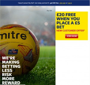 Click and Get £20 Free From a £5 Bet